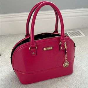 Anne Klein pink satchel.